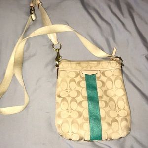 Coach cross body bag